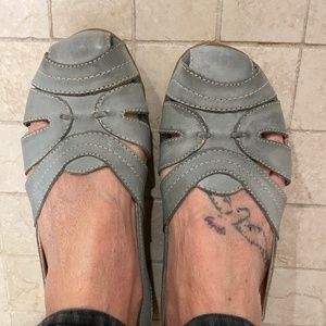 Natural soul, by Naturalizer, leather, slingback, size 9, and